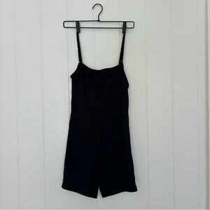 Black athletic onesie